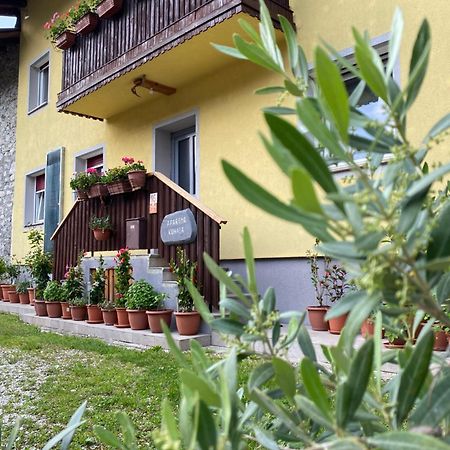 Апартаменты Trnovo Ob Soci Kuhala Кобарид Экстерьер фото